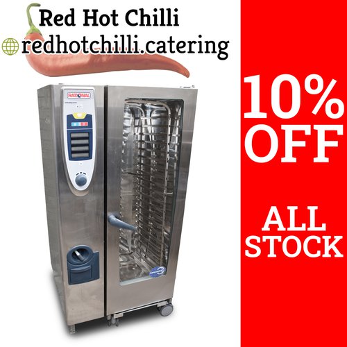 Secondhand Rational 20 Grid Oven SCC201 For Sale Secondhand Rational 20 Grid Oven SCC201 For Sale