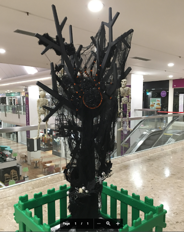 Spooky Black Tree