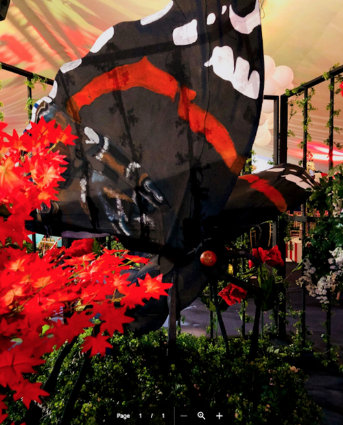 Giant Butterfly Prop Giant Butterfly Prop