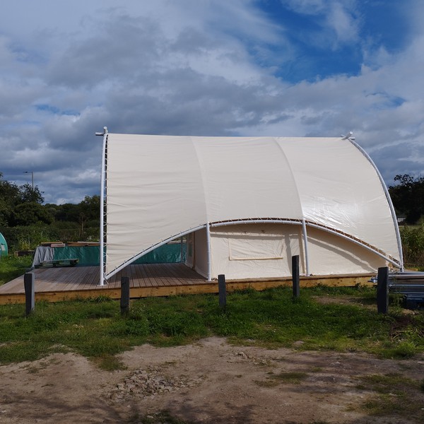 New 3-room Sail Tent 4.5x4.5m
