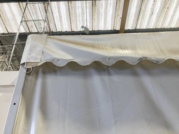 15m framed marquee valance