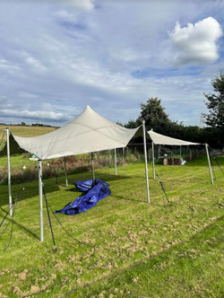 Secondhand Used Stretch Tent 8m x 6m For Sale