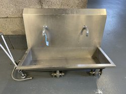 Secondhand 2 Position Knee Operated Sink For Sale