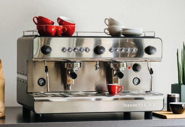 Secondhand Used Iberital IB7 2 Group Automatic Espresso Machine For Sale