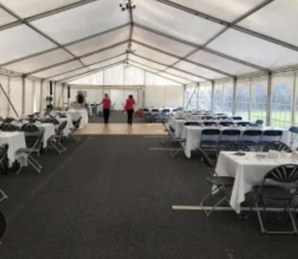 Dining room / sport hall marquee