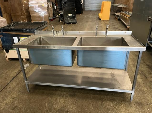 Secondhand Used Extra Deep Double Bowl Stainless Steel Sink For Sale Secondhand Used Extra Deep Double Bowl Stainless Steel Sink For Sale