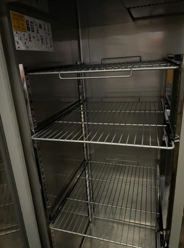 Secondhand Double Glass Door Stainless Fridge Electrolux For Sale