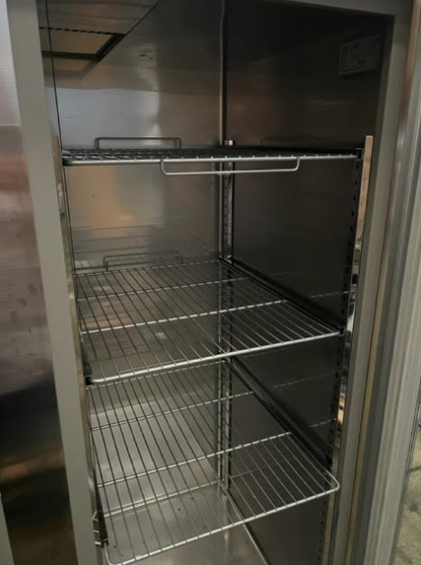 Used Double Glass Door Stainless Fridge Electrolux For Sale