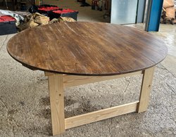 New Unused 50x Rustic Round Tables For Sale
