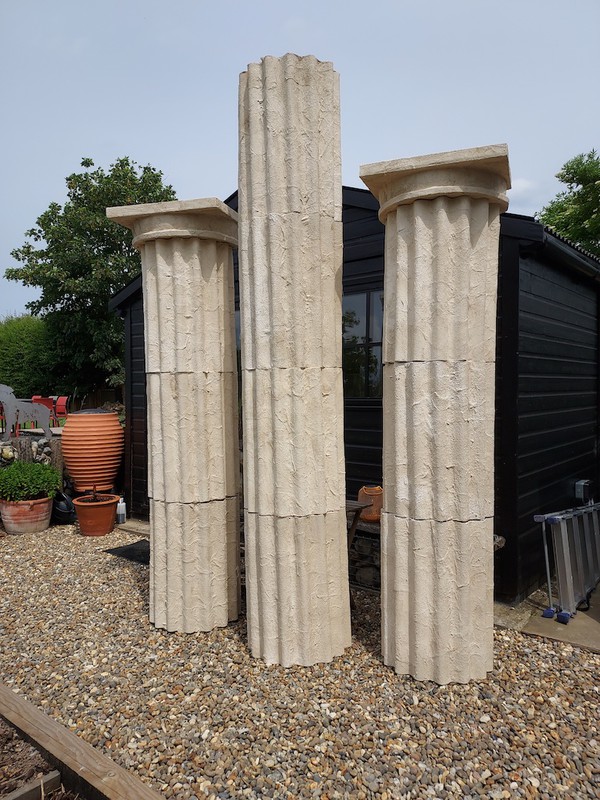 faux stone pillars for sale