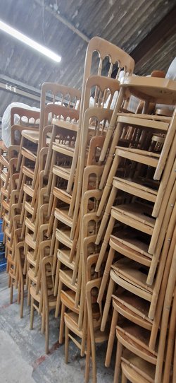Secondhand Used Natural wood Cheltenham Chairs For Sale