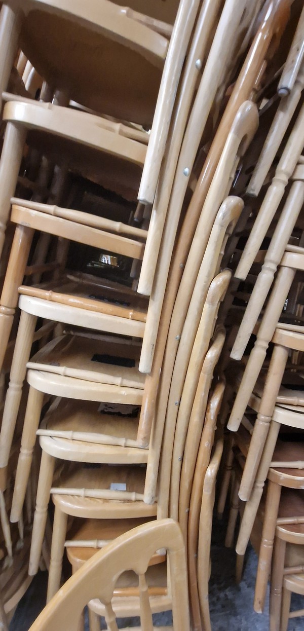 Secondhand Natural wood Cheltenham Chairs For Sale