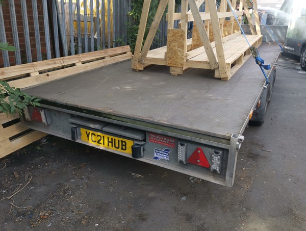 Ifor Williams Flatbed Trailer 16ft (4.87m) Twin Axle 3500kg Gross Weight For Sale