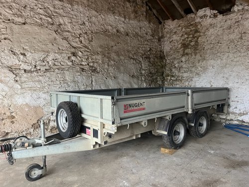 Nugent 12ft Vehicle / Plant Trailer for sale Nugent 12ft Vehicle / Plant Trailer for sale