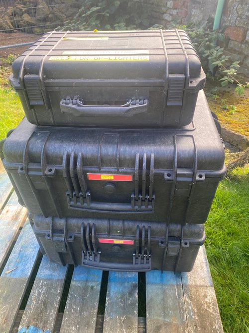Three flight cases for sale Three flight cases for sale