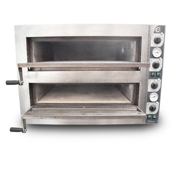 Used Cuppone Twin Deck Pizza Oven (Ref: RHC7643) For Sale