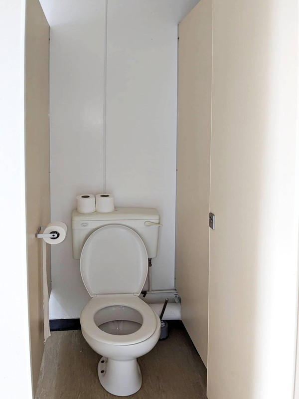 Second Hand 5 Cubicle Toilet Block