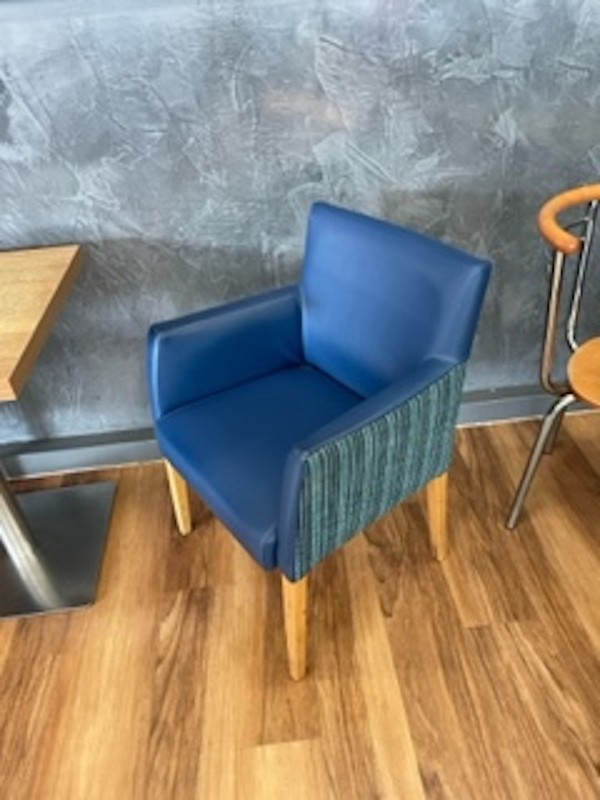 Blue chair