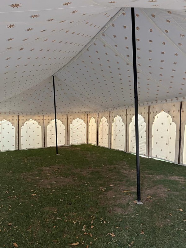 Indian marquee lining