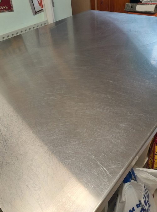 Secondhand Used Stainless Steel Worktop Wood Core For Islands For Sale Secondhand Used Stainless Steel Worktop Wood Core For Islands For Sale