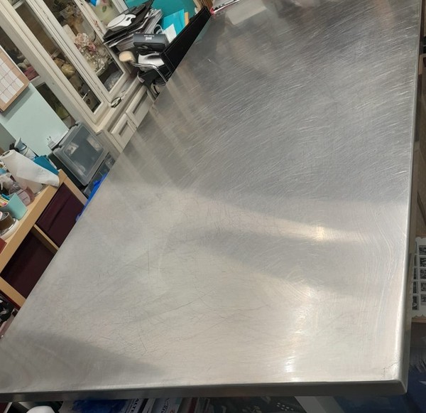 Used Stainless Steel Worktop Wood Core For Islands For Sale