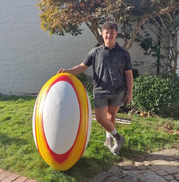 Large Rugby Ball Prop
