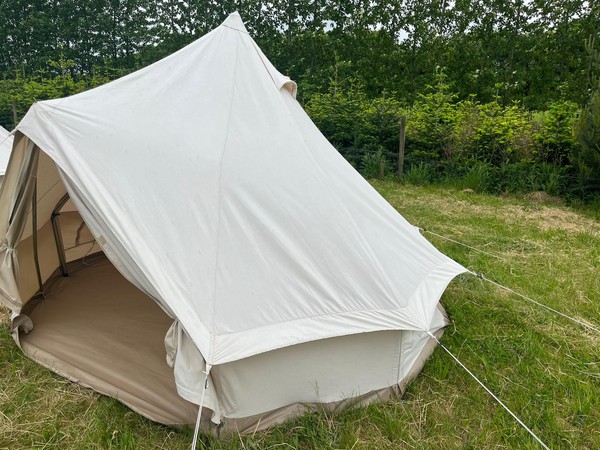 3m Deluxe Bell Tents with Built In Groundsheet For Sale