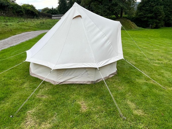 Used 3m Deluxe Bell Tents with Built In Groundsheet