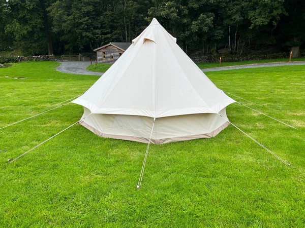Used 3m Deluxe Bell Tents with Built In Groundsheet For Sale
