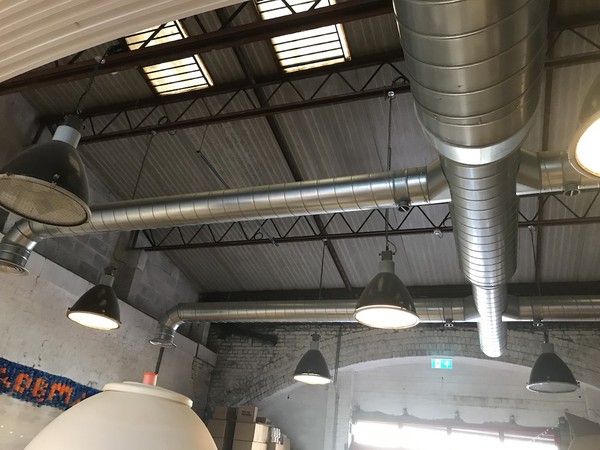 Brewery Extraction / Ventilation System for removal