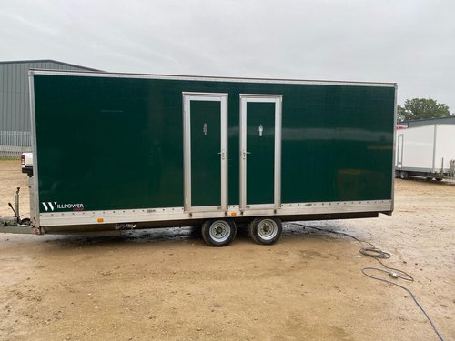 Luxury 4+1 Shaws toilet trailer Luxury 4+1 Shaws toilet trailer