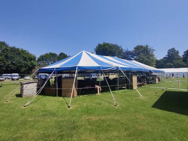 Buy Used 37' x 85' Blue and White Big Top