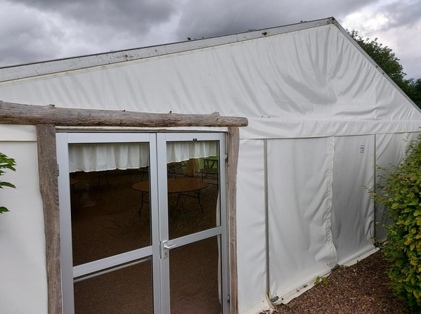 Secondhand 9m by 21m Single Span Marquee