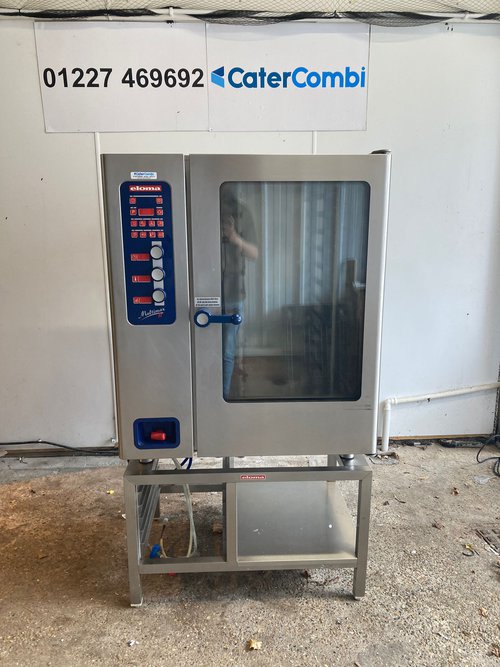 Used Eloma Multimax B 10 Grid Combi Oven with Stand For Sale Used Eloma Multimax B 10 Grid Combi Oven with Stand For Sale