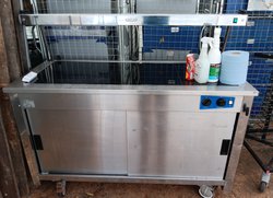 Secondhand Moffat Hot Food Service Counter For Sale