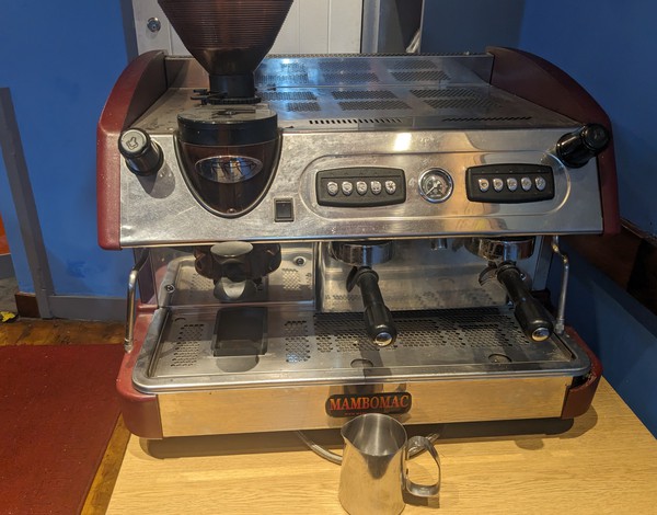 Secondhand Mambomac Elegance Bean to Cup Coffee Machine