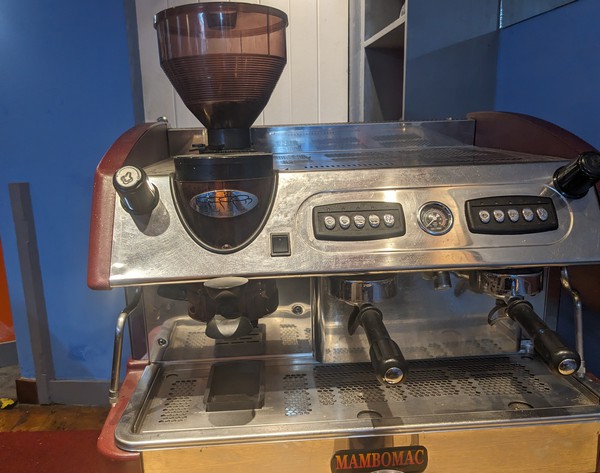 Secondhand Mambomac Elegance Bean to Cup Coffee Machine For Sale