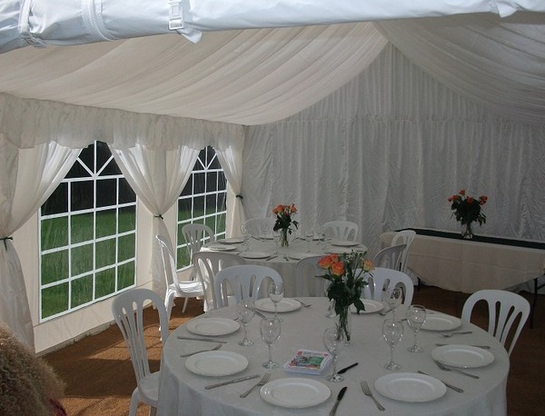 Secondhnad Used 43x Gala Tent Linings For Sale