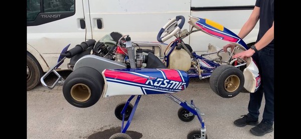 Tony kart with cosmic chassis