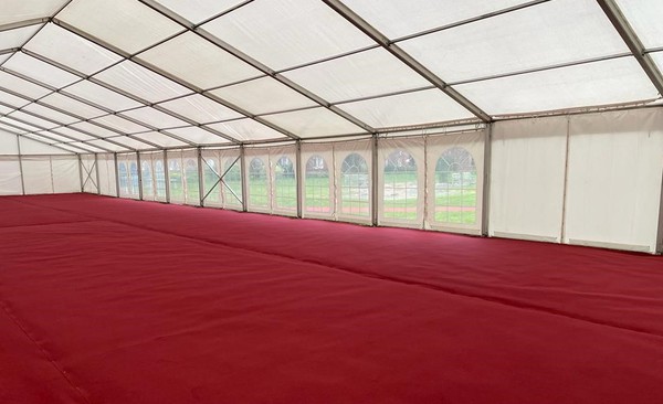 Secondhand 12m x 24m Custom Covers Frame Marquee For Sale