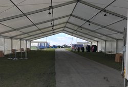 Secondhand Used 20m x 50m Roder Frame Marquee For Sale