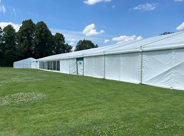 Secondhand Used 15m x 55m Roder Frame Marquee For Sale