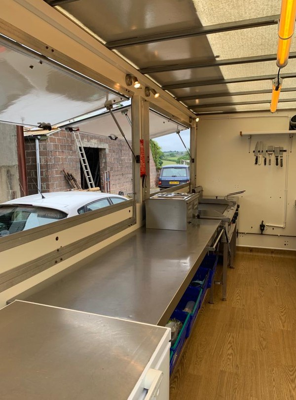 Secondhand Unique 16ft Catering Trailer and Business For Sale