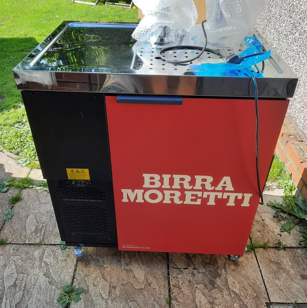 Birra Moretti Mobile Bar Beer Pump For Sale
