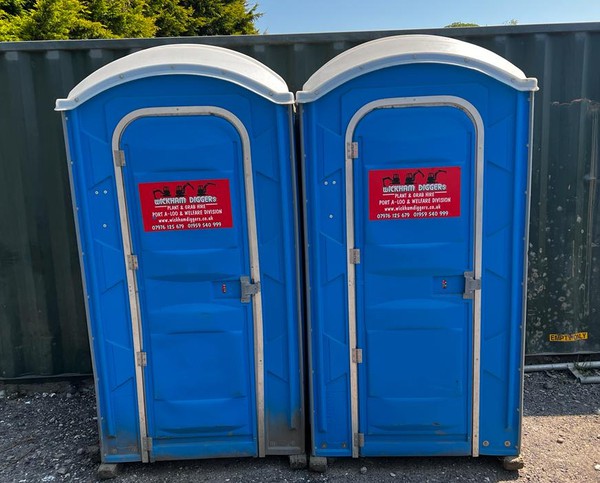 3x Chemical Portable Toilets For Sale