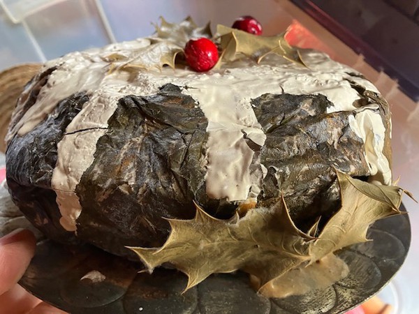 Through the looking glass - Christmas pudding