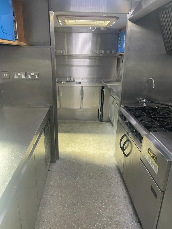 Mobile catering van for sale