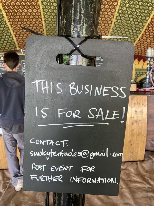 Festival business for sale