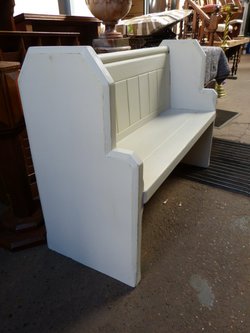 Hugglescote Church Chapel Farrow and Ball Painted Pew