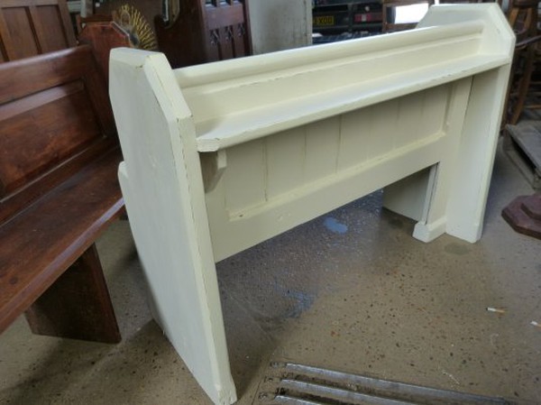 selling Hugglescote Church Chapel Farrow and Ball Painted Pew